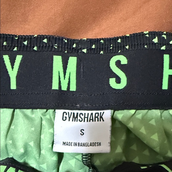 Gymshark Black and Teal Athletic Shorts - Picture 2 of 6